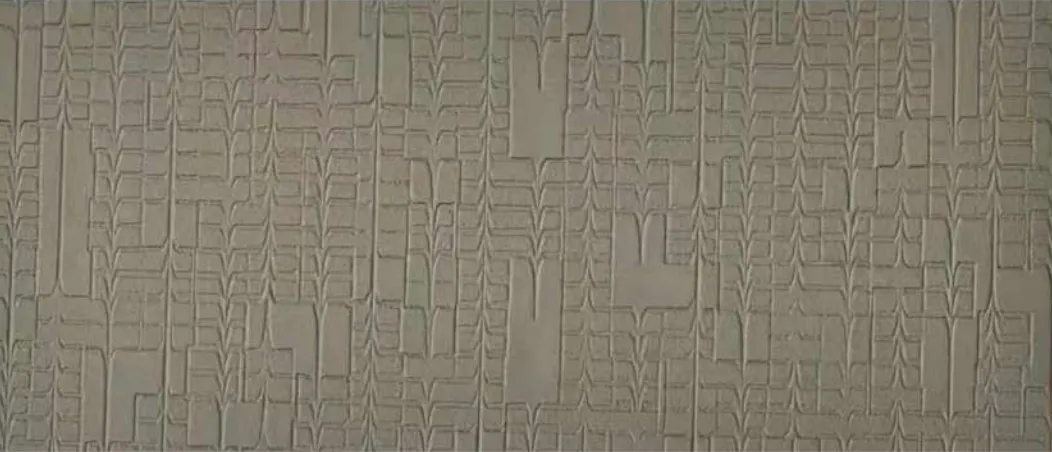 Metal panel swatch in a mid-grey with an even metal surface.