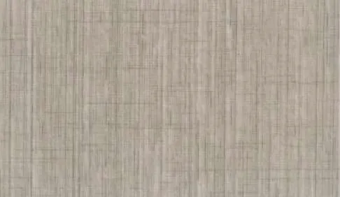 Fabric-wrapped panel swatch in a light grey.
