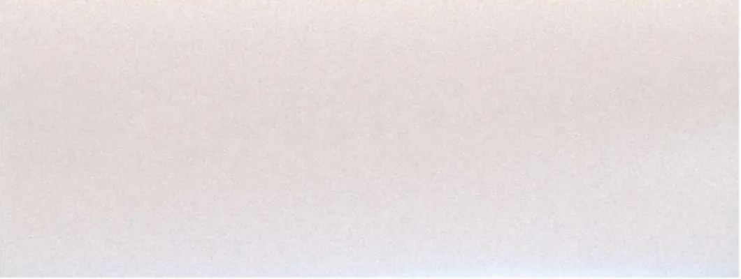 High-gloss decorative panel swatch in pearl white with a reflective lacquer finish.