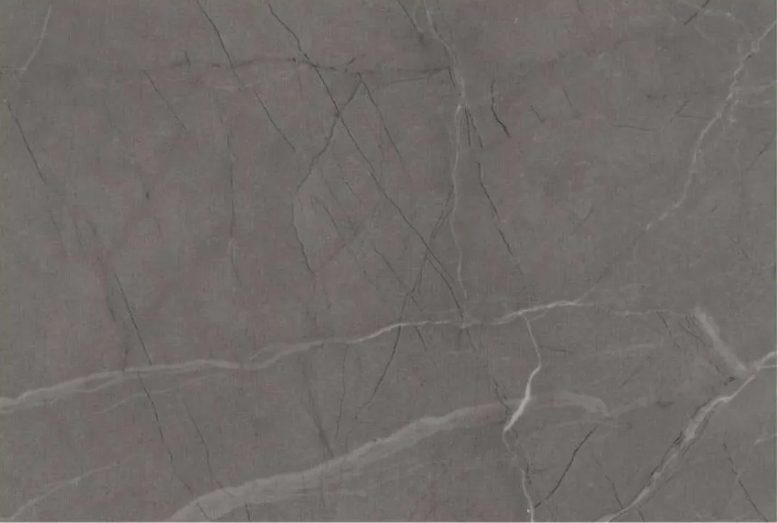 Marble-effect panel swatch in a mid-grey.