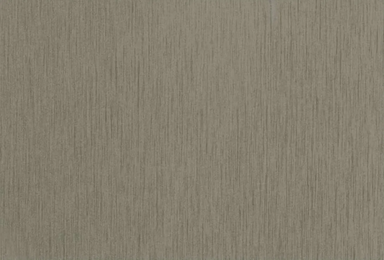 Metal panel swatch in Champagne Wiredrawing.