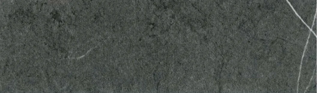 Marble-effect panel swatch in a dark grey.