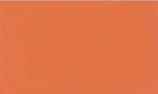 Matte solid-colour panel swatch in a bright orange.