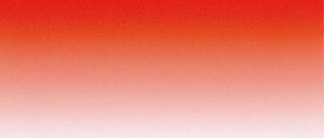 High-gloss decorative panel swatch in Red White Gradient.
