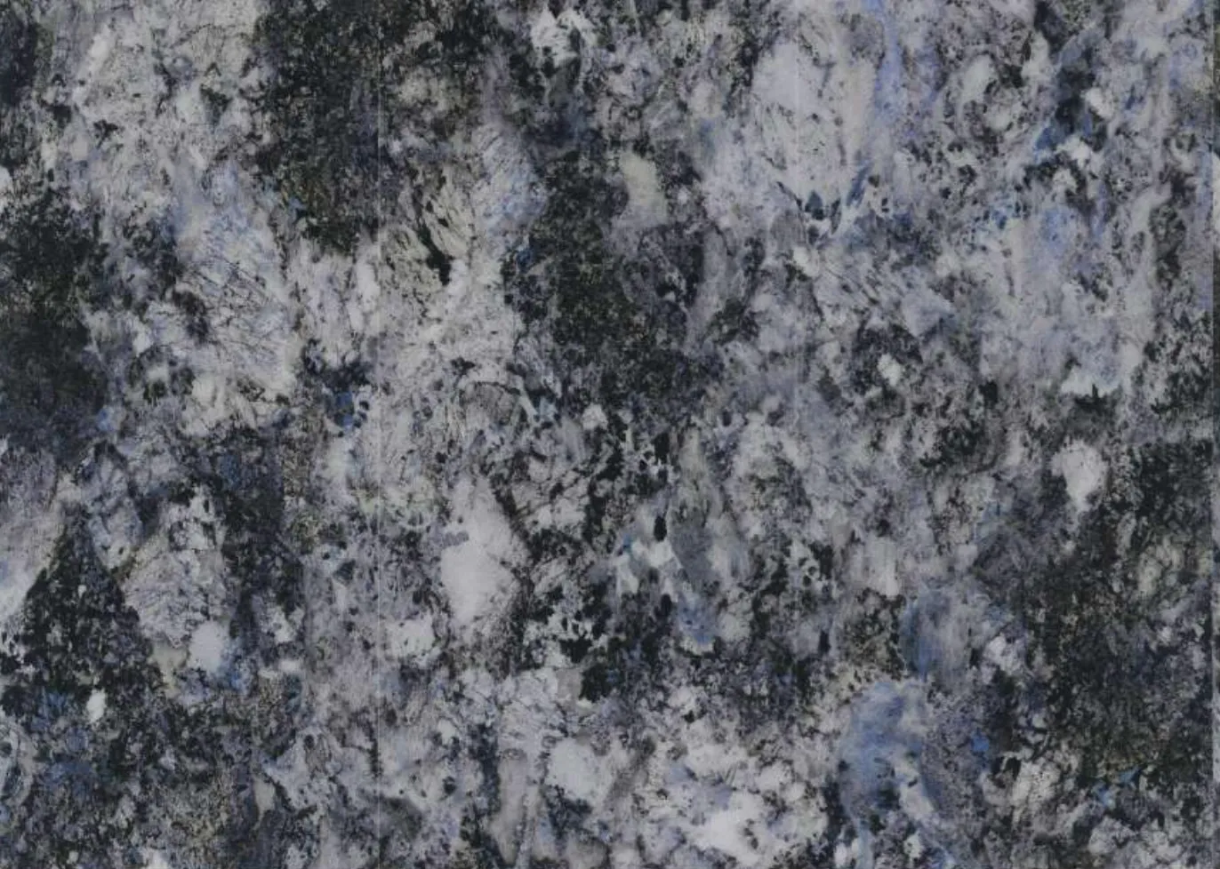 High-gloss marble-effect panel swatch in Blue Firmament Slate.