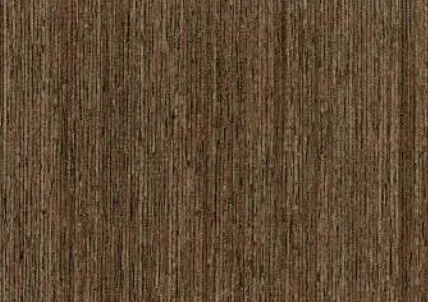 Wood-grain panel swatch in a dark brown with fine grain.