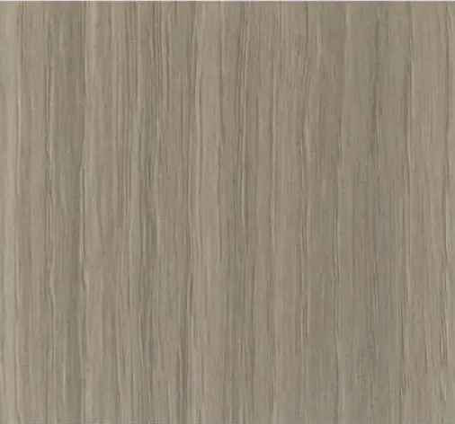 Wood-grain panel swatch in a mid-grey with fine grain.